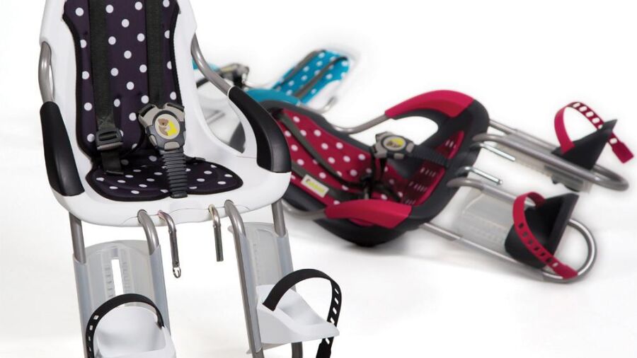 Nieuwe hippe Polka Dot stylingsets voor Qibbel fietszitjes