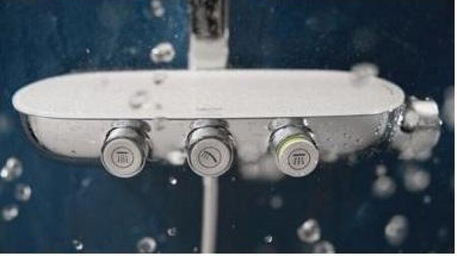 Slim van water genieten met GROHE Rainshowerí¬ SmartControl