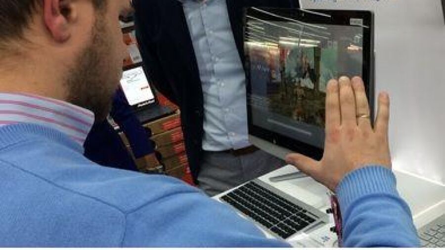3D-cameratechnologie maakt natuurlijke interactie met computer mogelijk