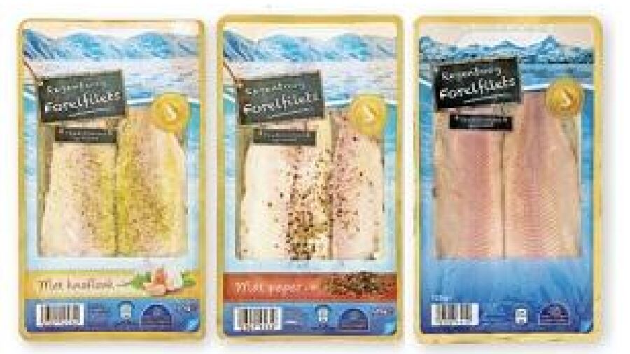 Veiligheidswaarschuwing Aldi gerookte regenboogforel 125 gram