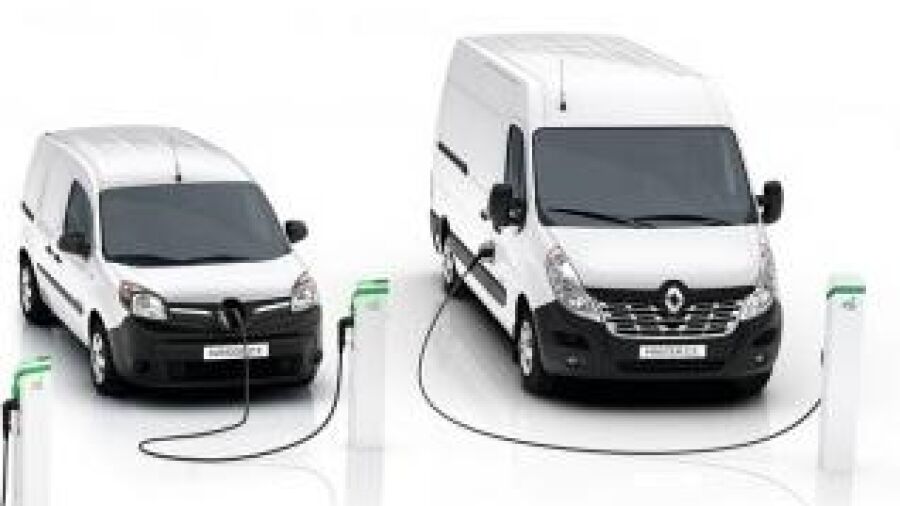 Nieuwe Renault Kangoo Z.E. en Nieuwe Master Z.E.