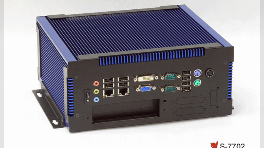 Krachtige Fanless mini-PC S-7702  met nieuwe generatie core-i3/ i5/ i7