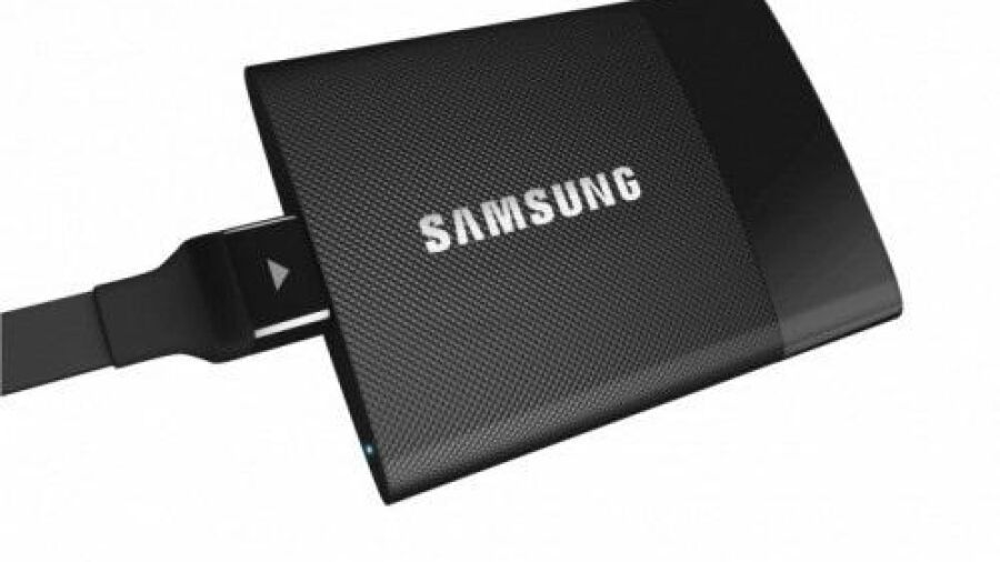 Samsung Portable SSD T1 verlegt grenzen van mobiele	opslag