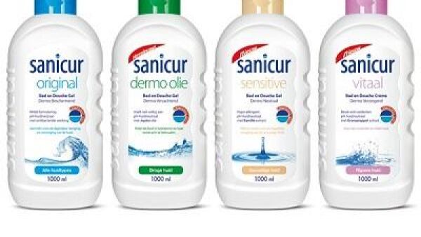 Sanicur vernieuwt haar collectie bad- en doucheproducten  met pH-huidneutrale dermo formules!