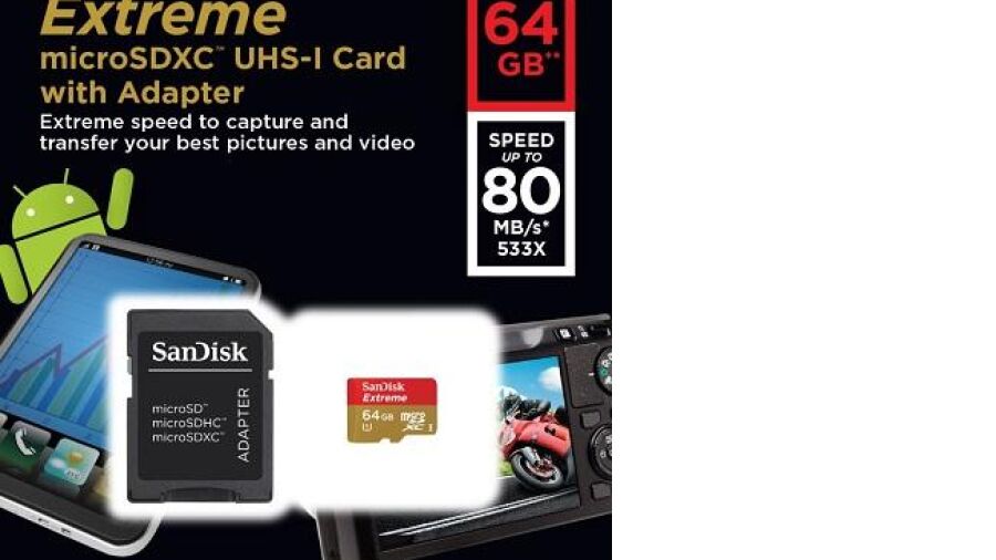 Geheugenkaart van SanDisk ideaal voor de nieuwste smartphones, tablets en cameraí¢äåä¢s