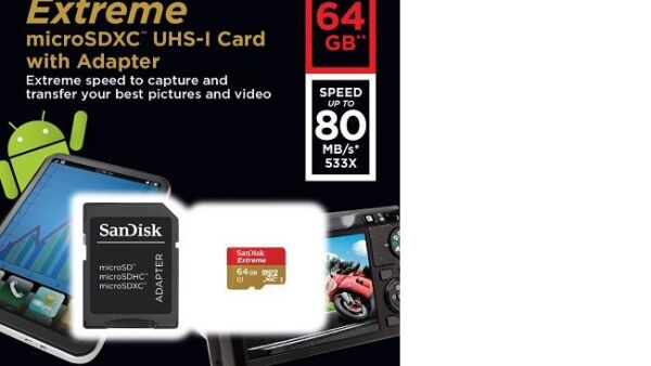 Geheugenkaart van SanDisk ideaal voor de nieuwste smartphones, tablets en cameraí¢äåä¢s