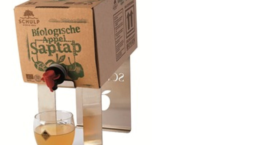Biologisch Appelsap in de Schulp SapTap