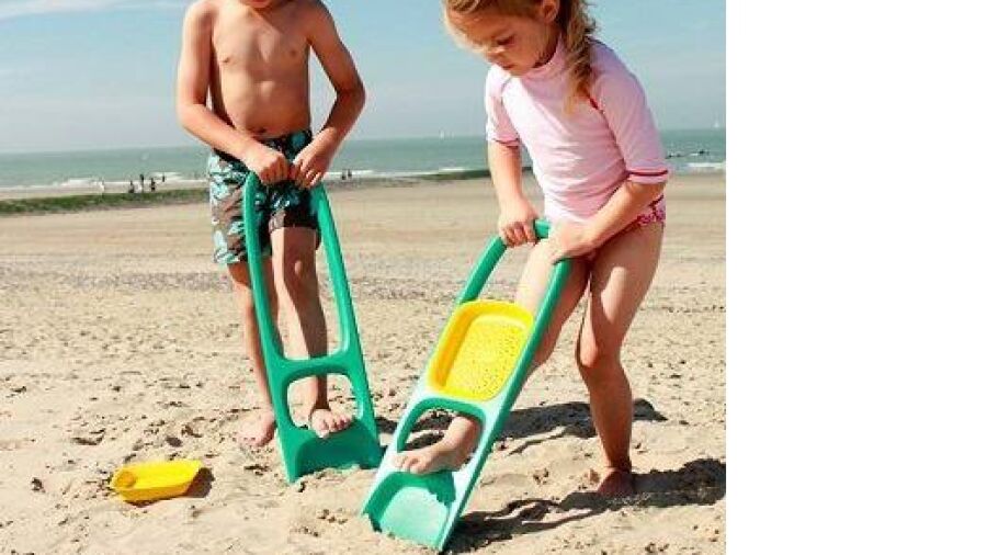 Strand speelgoed opnieuw uitgevonden