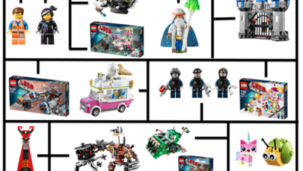 Neem je favoriete personage uit de Lego film mee naar huis