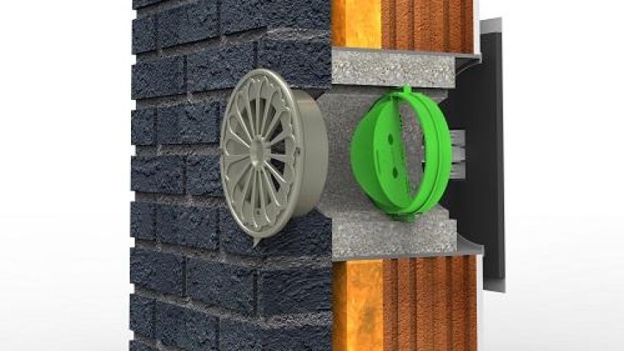 Silenzio Retro ZR nieuwkomer in Duco s gamma geluiddempende ventilatie