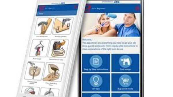 Nieuwe app voor de onervaren klusser