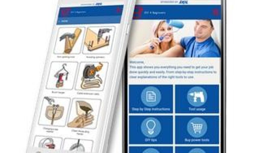 Nieuwe app voor de onervaren klusser