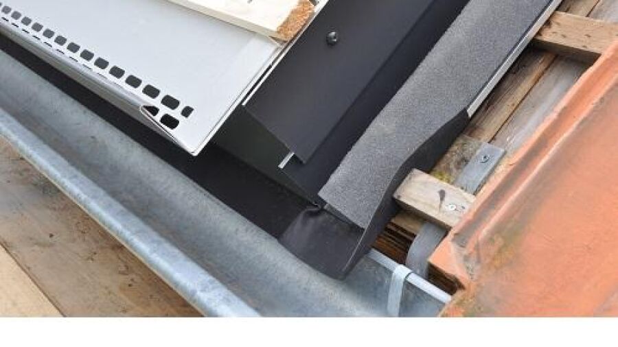 Nieuw gootsysteem voor na-geí¿soleerde daken
