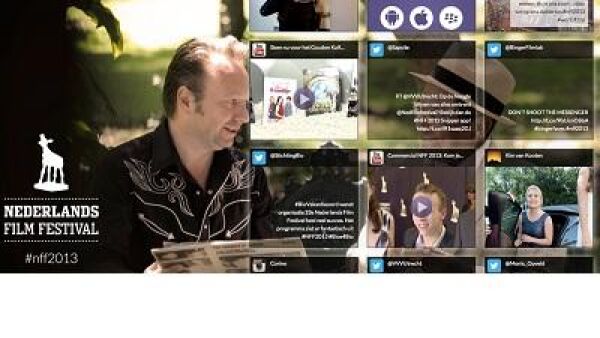 Nederlands Film Festival via social app Snipper door iedereen te volgen
