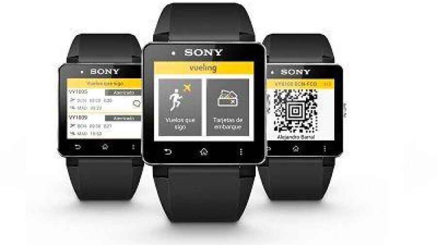 Vueling en Sony Mobile presenteren de eerste  wearable instapkaart ter wereld
