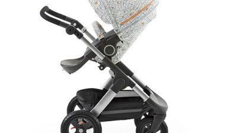Style je kinderwagen in een retro look