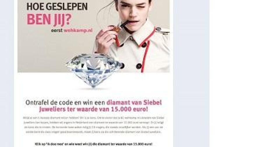 wehkamp.nl start samenwerking met Siebel Juweliers