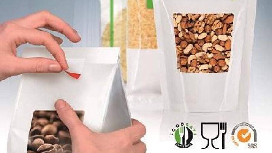 Voedselveilige tapes voor hersluiten foodverpakkingen
