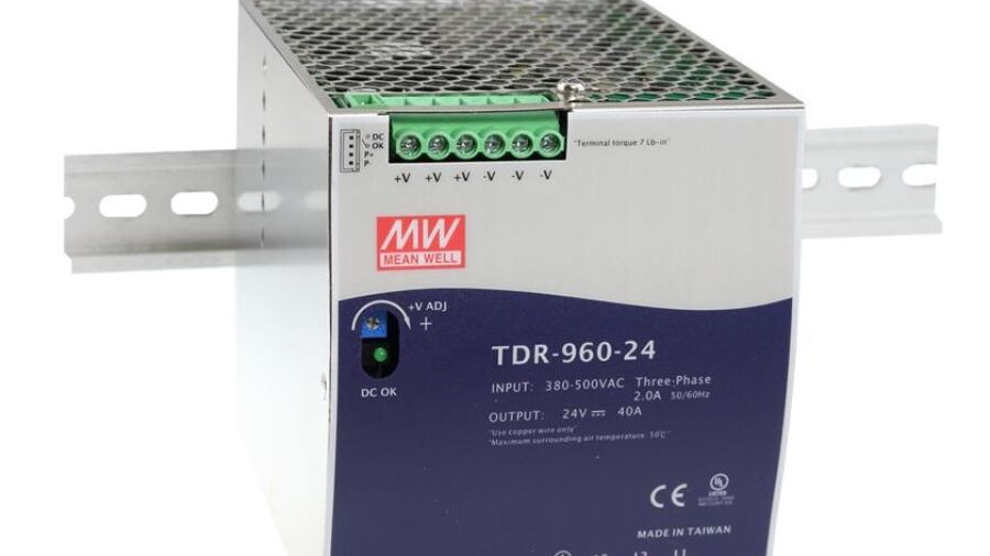 Mean Well introduceert nieuwe industriíle DIN RAIL