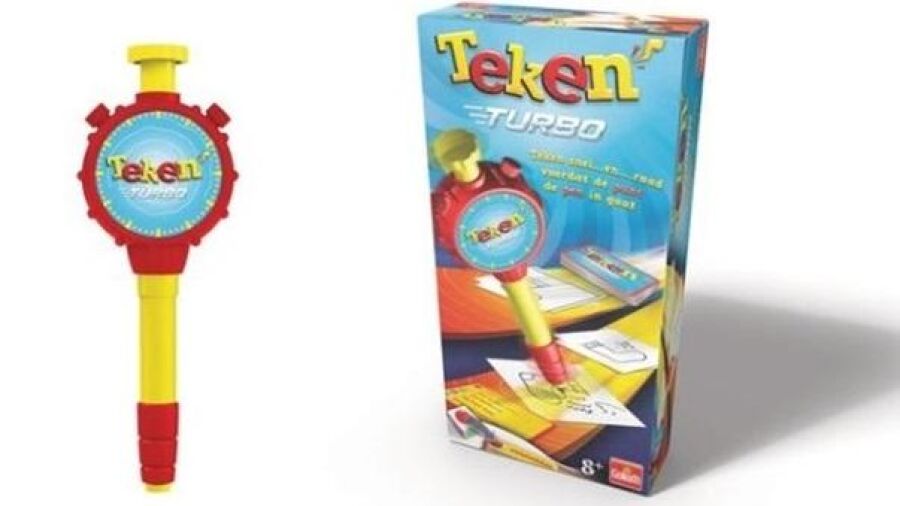 Het razendsnelle tekenspel met de tijdpen