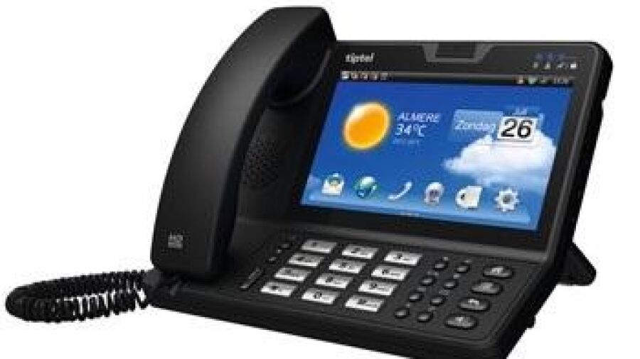 Tiptel 3275: touchscreen IP Phone van de volgende generatie