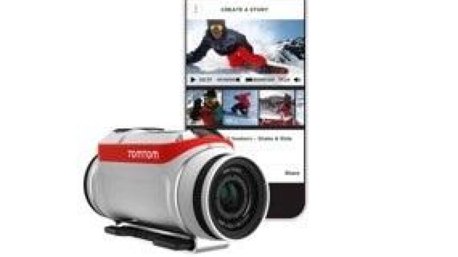 Eerste actiecamera met een ingebouwde mediaserver