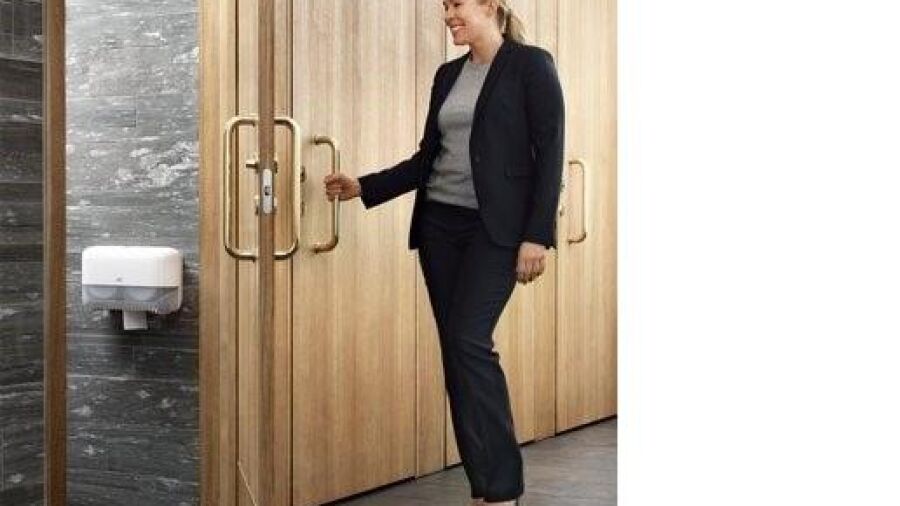 Hulsloos toiletpapier systeem Tork efficiíenter en duurzamer