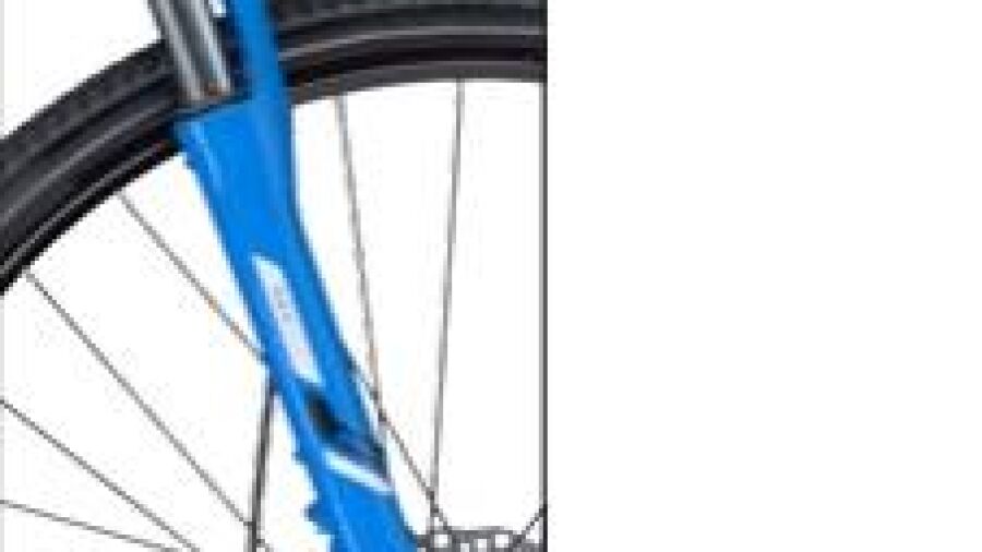 Trek-fietsen met Suntour voorvork