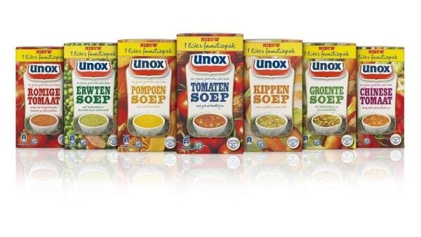 Nieuwe soepinnovatie: Unox Soep in Pak