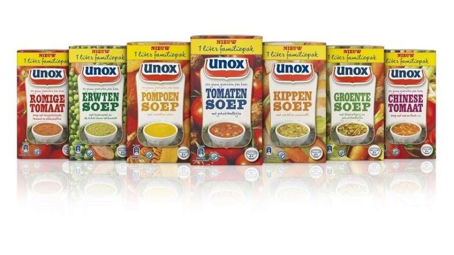 Nieuwe soepinnovatie: Unox Soep in Pak