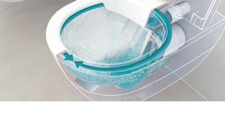 Toilet die langer schoon blijft en makkelijk schoon is te maken