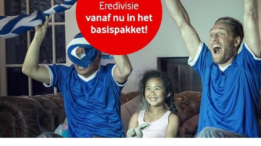 Goal! Vodafone Thuis-klanten krijgen belangrijkste Eredivisiewedstrijden in tv-basispakket