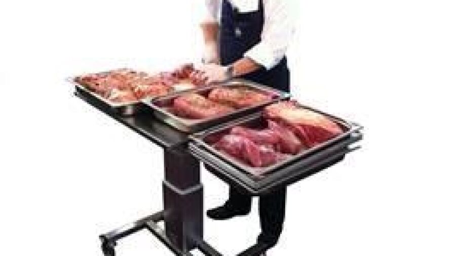Werktafel Limbo en heftafel XCART met IP X5-certificering
