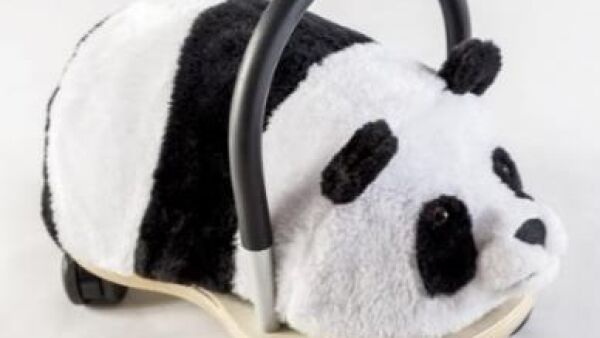 Pandapret met de Wheely Bug pluche