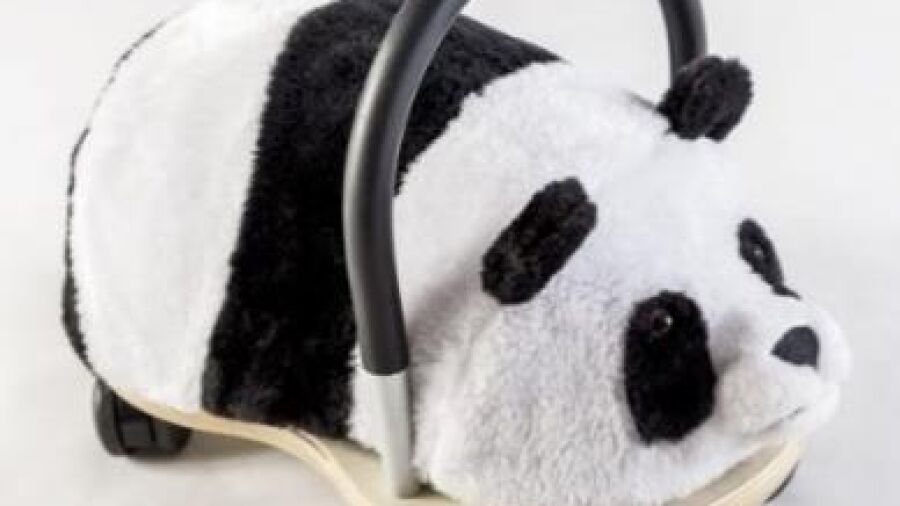 Pandapret met de Wheely Bug pluche