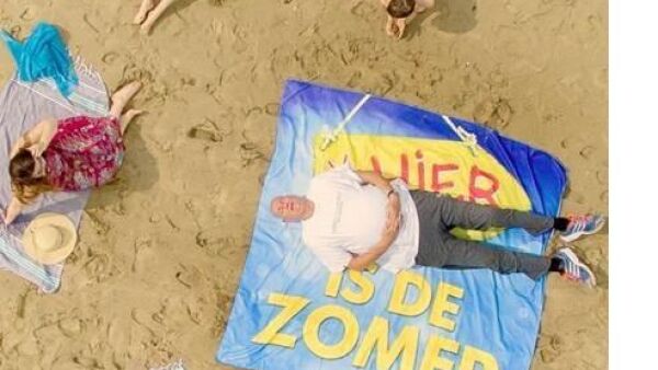 Optimaal relaxen met XXXL-handdoek