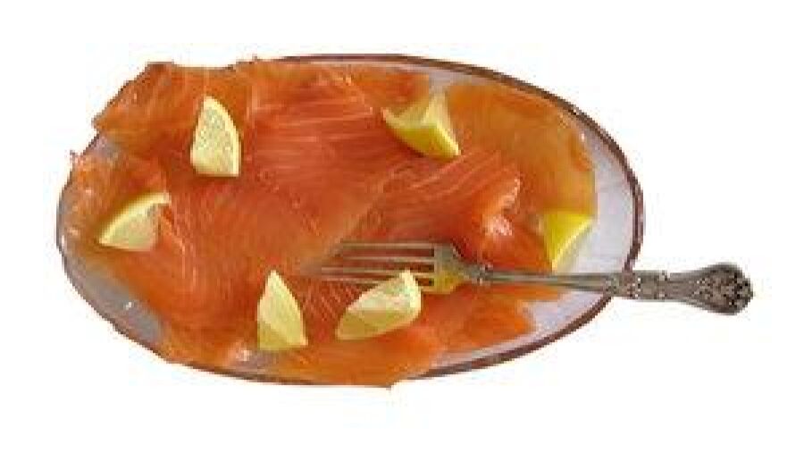 Gerookte zalm met salmonellabesmetting