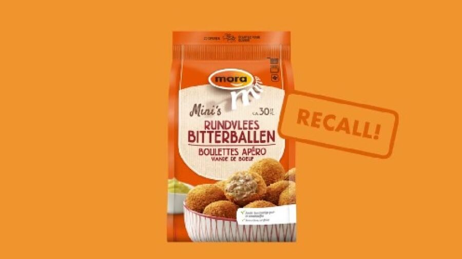 Veiligheidswaarschuwing Mora Mini’s Rundvleesbitterballen (melk- en/of gerstallergie)