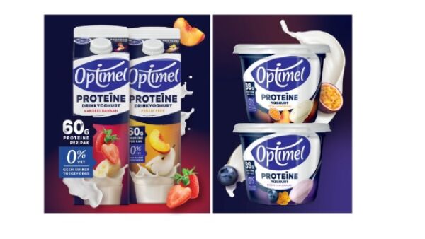 Optimel lanceert nieuwe productlijn met extra proteïne