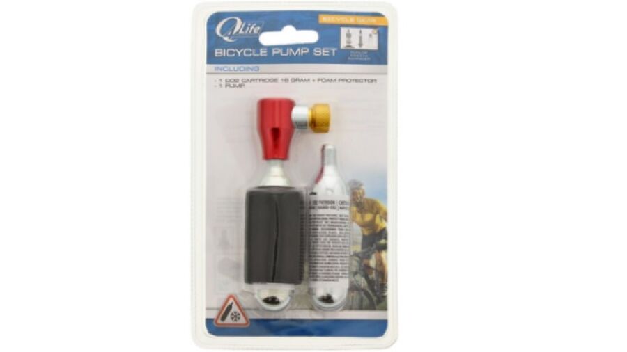 Belangrijke productwaarschuwing fietspompset Action