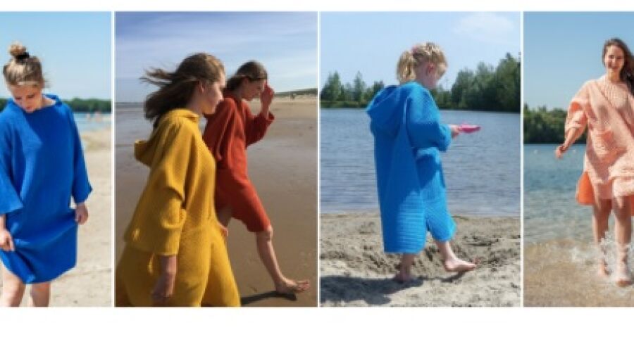 Zeemeermantel biedt een multifunctionele omkleedponcho voor zwemmers