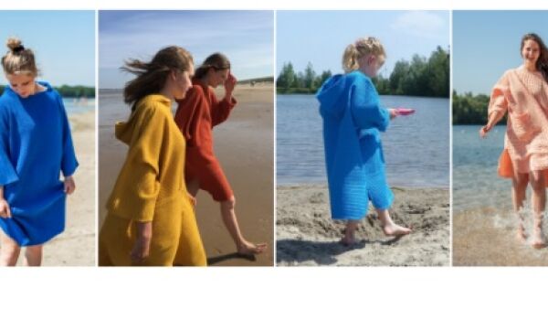 Zeemeermantel biedt een multifunctionele omkleedponcho voor zwemmers