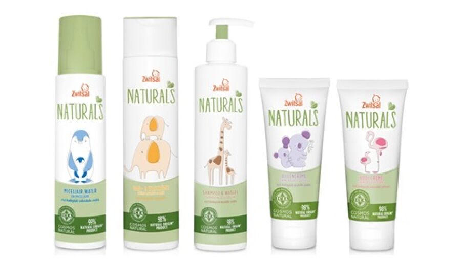 Natuurlijke babyverzorgingslijn voor het gevoelige babyhuidje