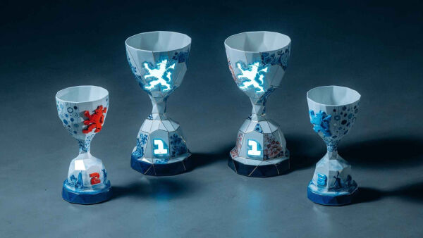 Royal Delft maakt trofeeën voor laatste Dutch Grand Prix in Zandvoort