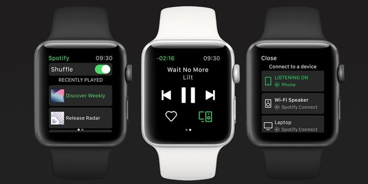 Spotify-app-Apple Watch